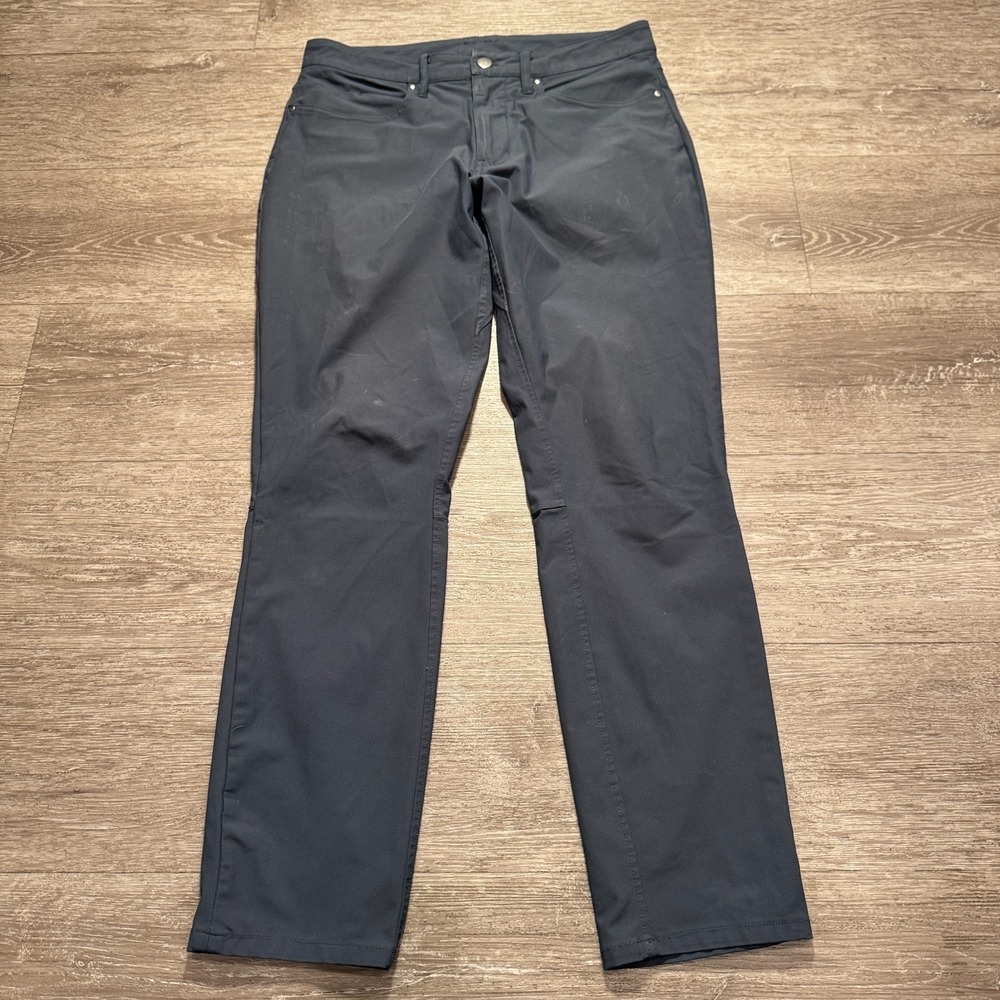 Cuts Clothing Pants Mens 31 Blue AO Stretch Tapered Slim Straight 31x30 Preppy
